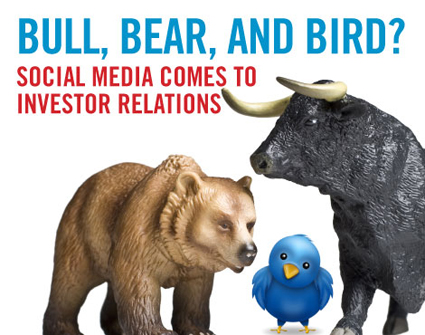 Bull, bear, and bird: Social media and investor relations