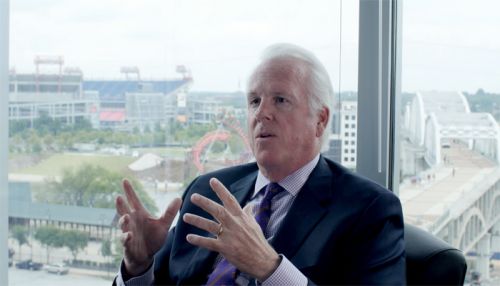 "We won't hire people who have less than ten years experience in our markets," says Pinnacle Financial Partners CEO Terry Turner. "We've pledged to our clients that we won't turn them over to trainees. That resonates with a lot of people." 