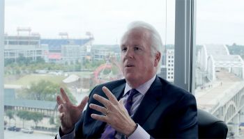 "We won't hire people who have less than ten years experience in our markets," says Pinnacle Financial Partners CEO Terry Turner. "We've pledged to our clients that we won't turn them over to trainees. That resonates with a lot of people."