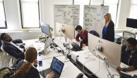 Bankers can learn some lessons from EY's Union Square lab in New York City.