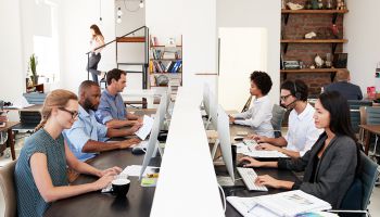 Co-working space may be changing the office market, one seat at a time.