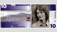 You can buy ten of these BerkShare notes, featuring Robyn Van En, a local ag movement pioneer, for $95—a built-in disount good at Berkshires-area sellers. This article originally appeared in &quot;Idea Exchange&quot; in Banking Exchange magazine. We&#039;d like to hear about new ideas that your bank is trying. Email scocheo@sbpub.com.