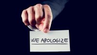 &ldquo;I&rsquo;m happy to say I&rsquo;m sorry&rdquo;