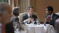Are these people discussing business or community service? Blogger Ed O&rsquo;Leary has an interesting answer to that.